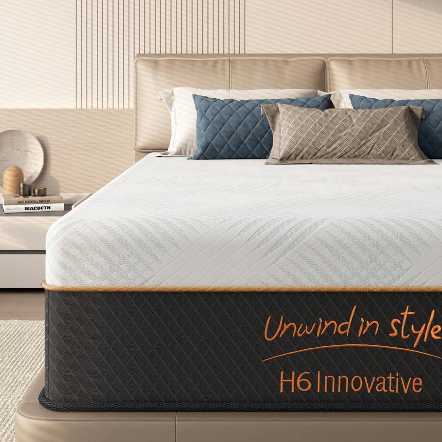 Memory Foam Mattress In A Box Queen - Materasso in memory foam da 10/12