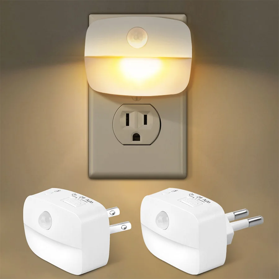 Floating Nightstand With Led Light - Sensore di movimento della luce notturna