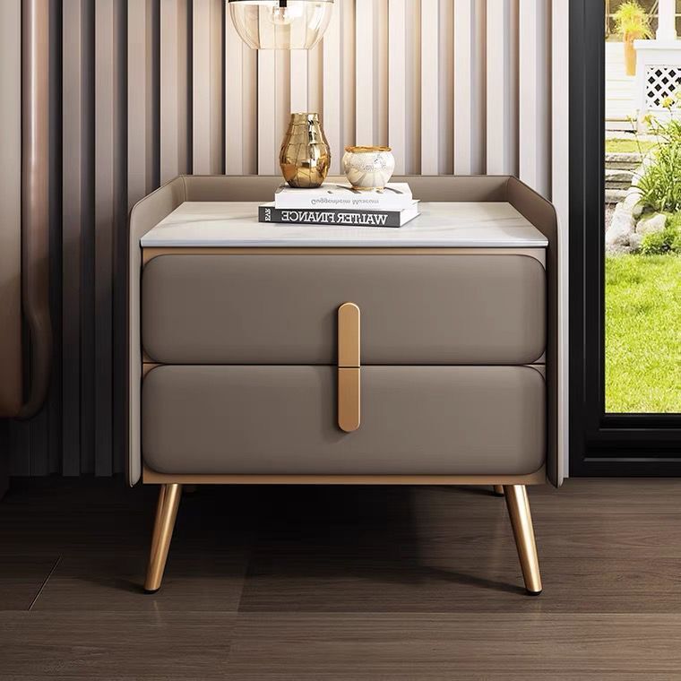 Comodino AOLIVIYA in legno mas - Solid Wood Nightstand 2 Drawers recensione e prezzo