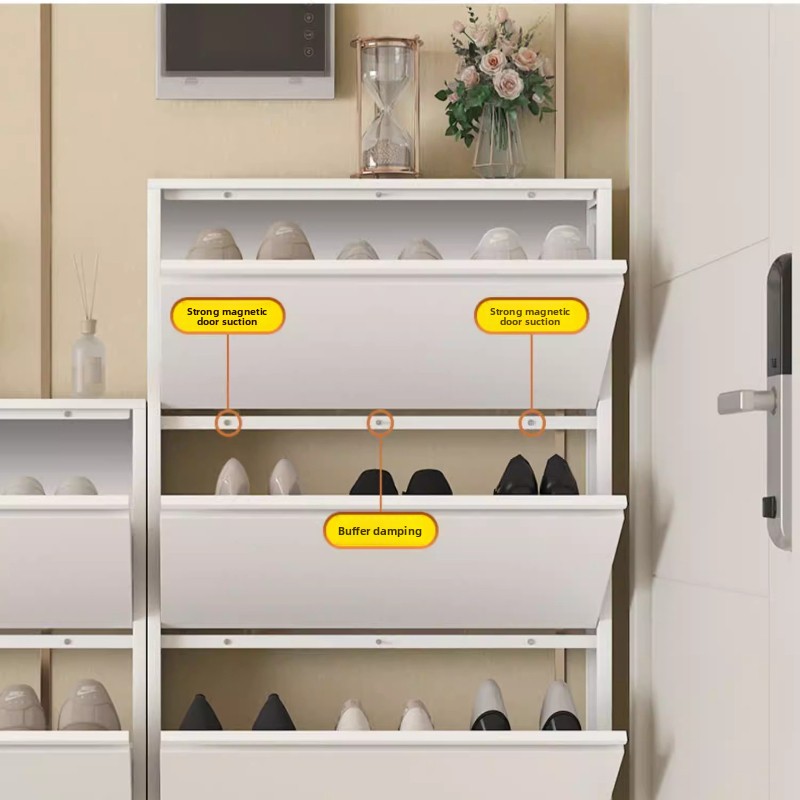 Scarpiera Moderna e Sottile, G - Shoe Rack Cabinet Narrow Entryway recensione e prezzo