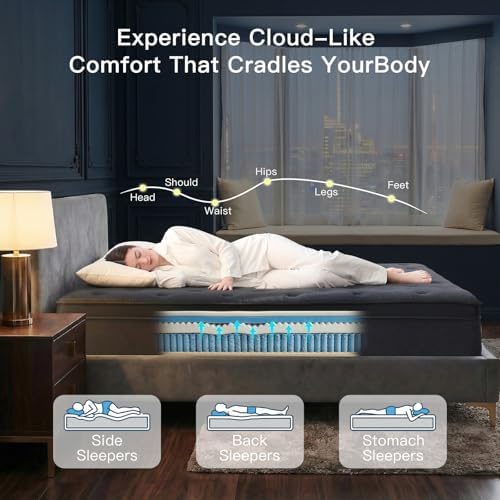 Materasso Queen da 12 Pollici, - Memory Foam Mattress In A Box Queen recensione e prezzo