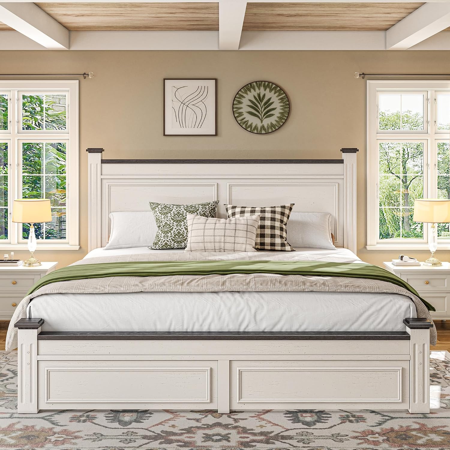 Struttura Letto King Size con  - King Size Bed Frame With Storage Drawers recensione e prezzo