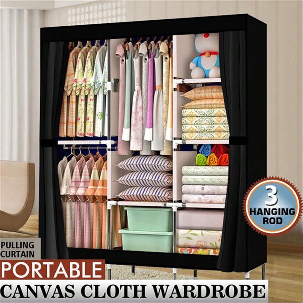 Armadio Portatile da 71 Pollic - Wardrobe Closet Portable Fabric Cover recensione e prezzo