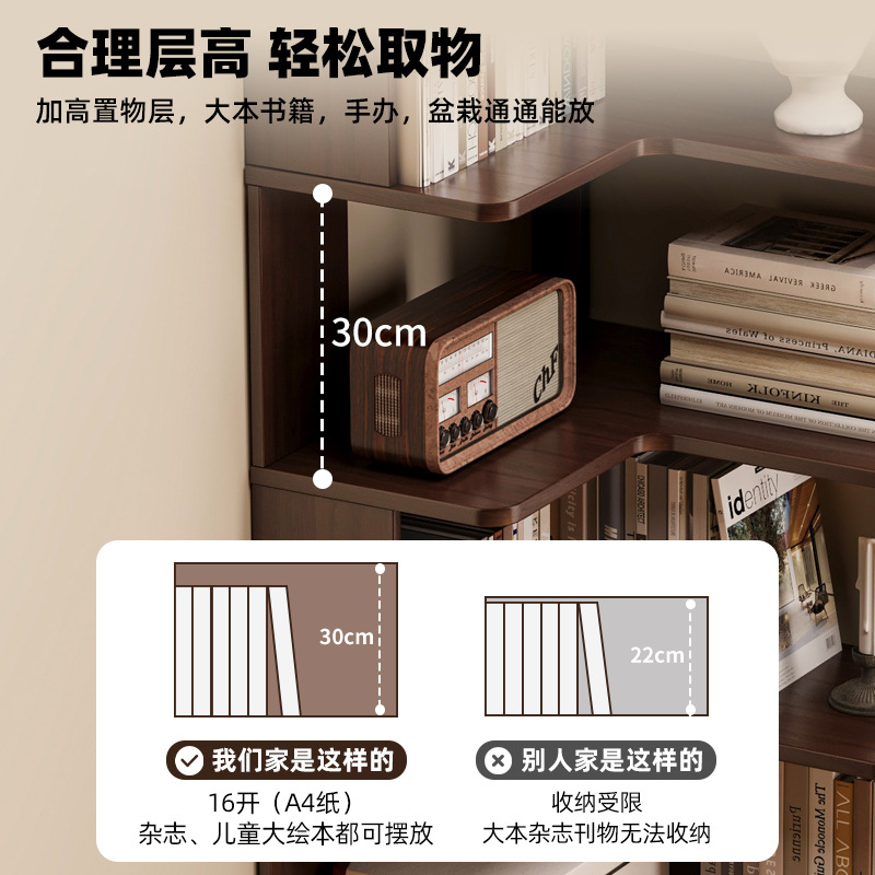 Libreria angolare in legno mas - Storage recensione e prezzo