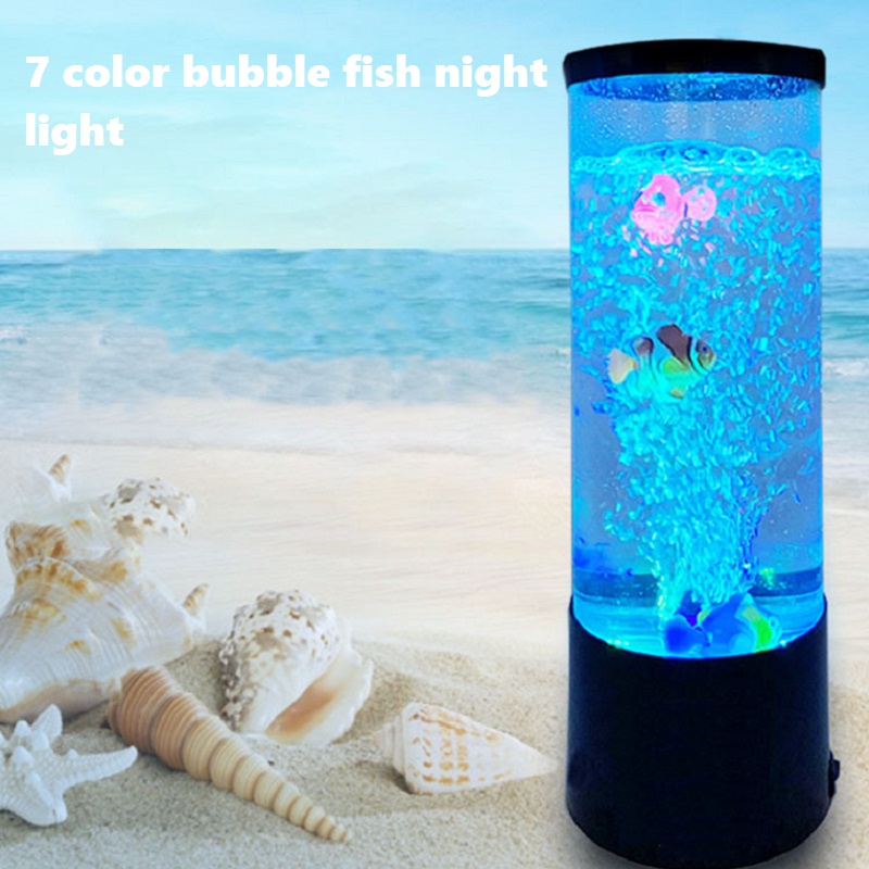 LED Fish Lamp luce notturna am - Floating Nightstand With Led Light recensione e prezzo