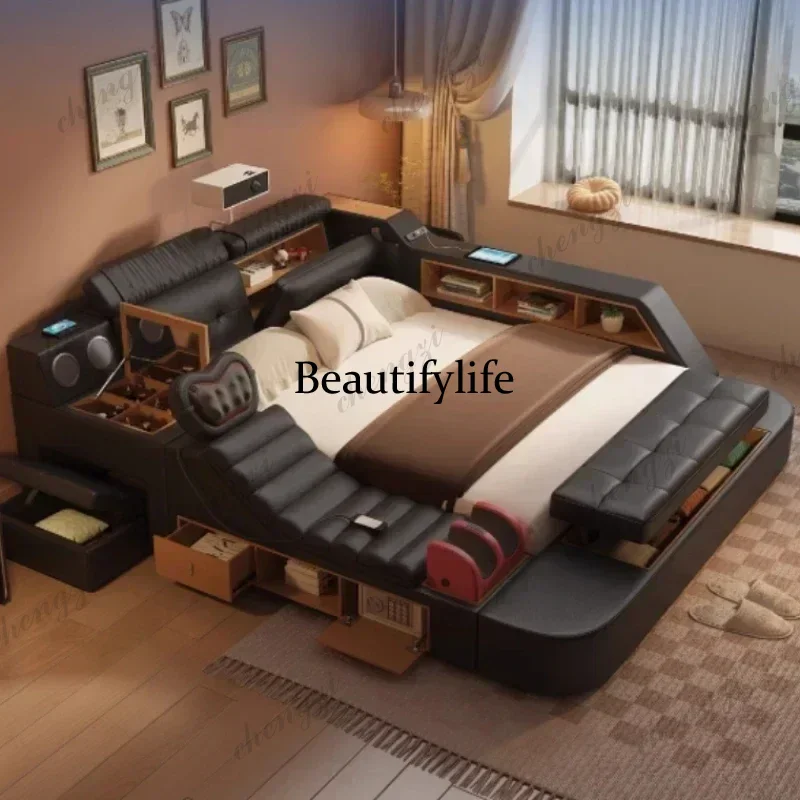 Letto matrimoniale king size A - King Size Bed Frame With Storage Drawers recensione e prezzo