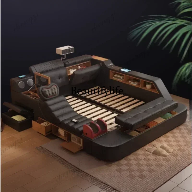 Letto matrimoniale king size A - King Size Bed Frame With Storage Drawers recensione e prezzo
