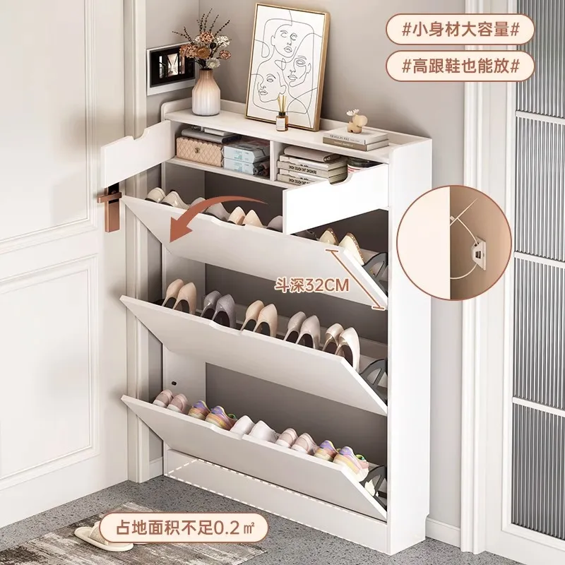 Scarpiera in Legno Massello Pr - Shoe Rack Cabinet Narrow Entryway recensione e prezzo