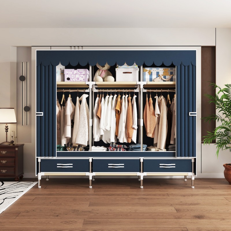 Armadio in tessuto da 65 polli - Wardrobe Closet Portable Fabric Cover recensione e prezzo