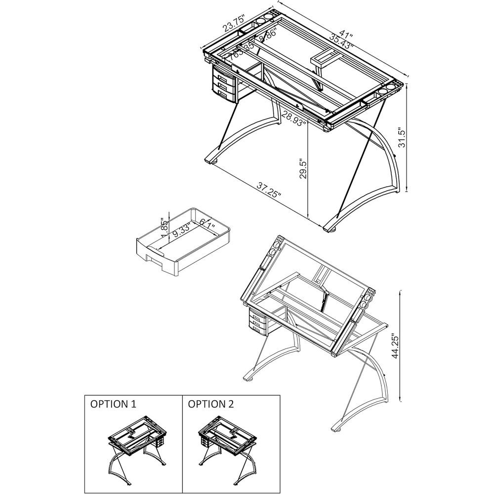 Tavolo da Disegno in Metallo e - Tables recensione e prezzo