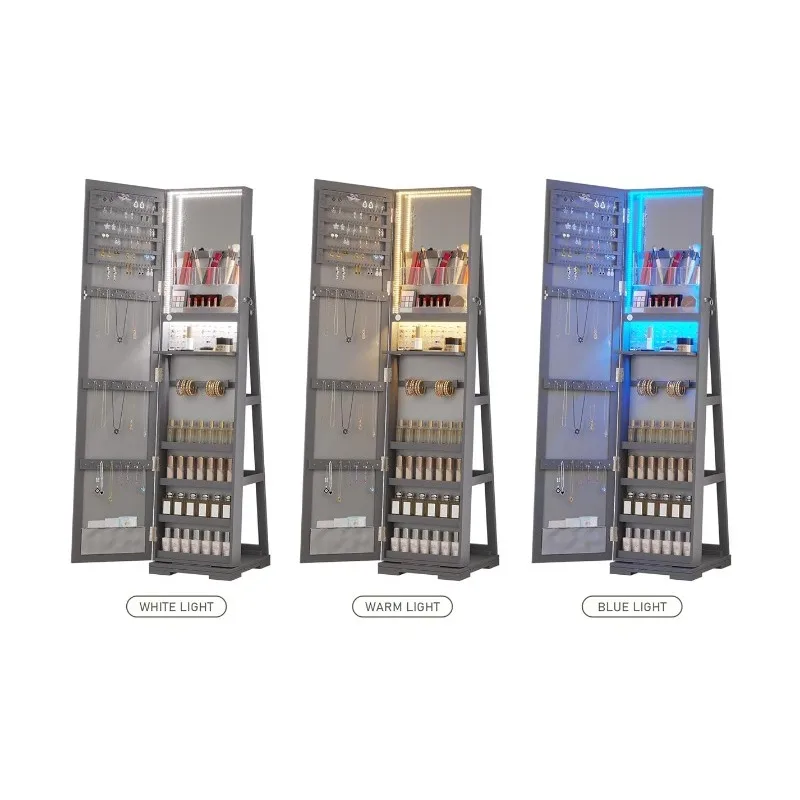 Armadio Portagioie LED con Spe - Full Length Mirror Jewelry Armoire recensione e prezzo