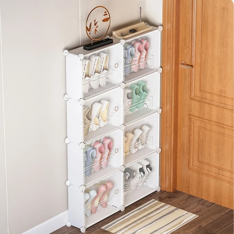‌ Scarpiera senza trapano sopr - Shoe Rack Cabinet Narrow Entryway recensione e prezzo