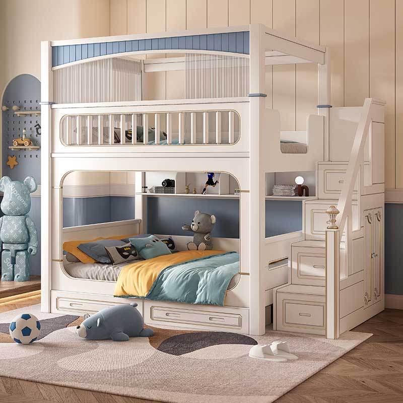 Set di Mobili Moderni per Came - Bunk Bed With Stairs And Slide recensione e prezzo
