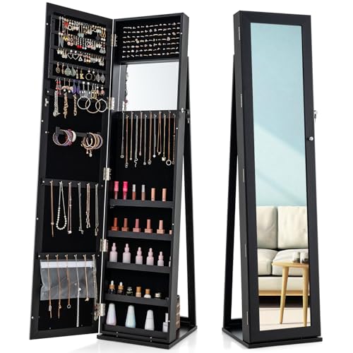 Armadio per Gioielli con Specc - Full Length Mirror Jewelry Armoire recensione e prezzo