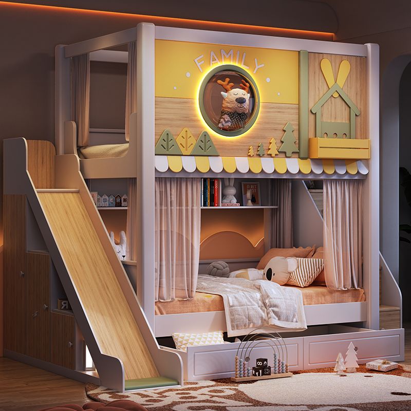 Letto a Castello Moderno a Tem - Bunk Bed With Stairs And Slide recensione e prezzo