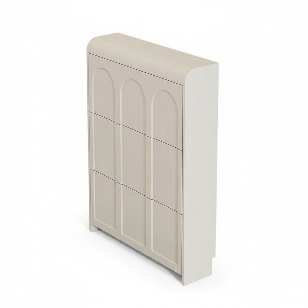 Scarpiera Moderna in Legno Cre - Shoe Rack Cabinet Narrow Entryway recensione e prezzo