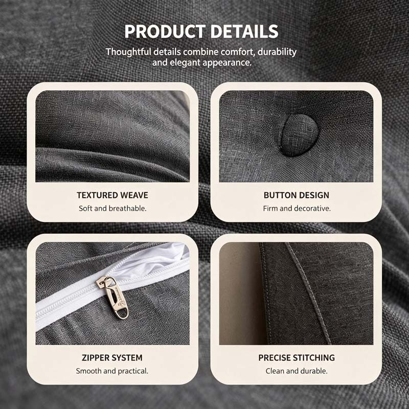 Cuscino Grande per Testiera, S - Headboard Cushion Backrest Tatami recensione e prezzo