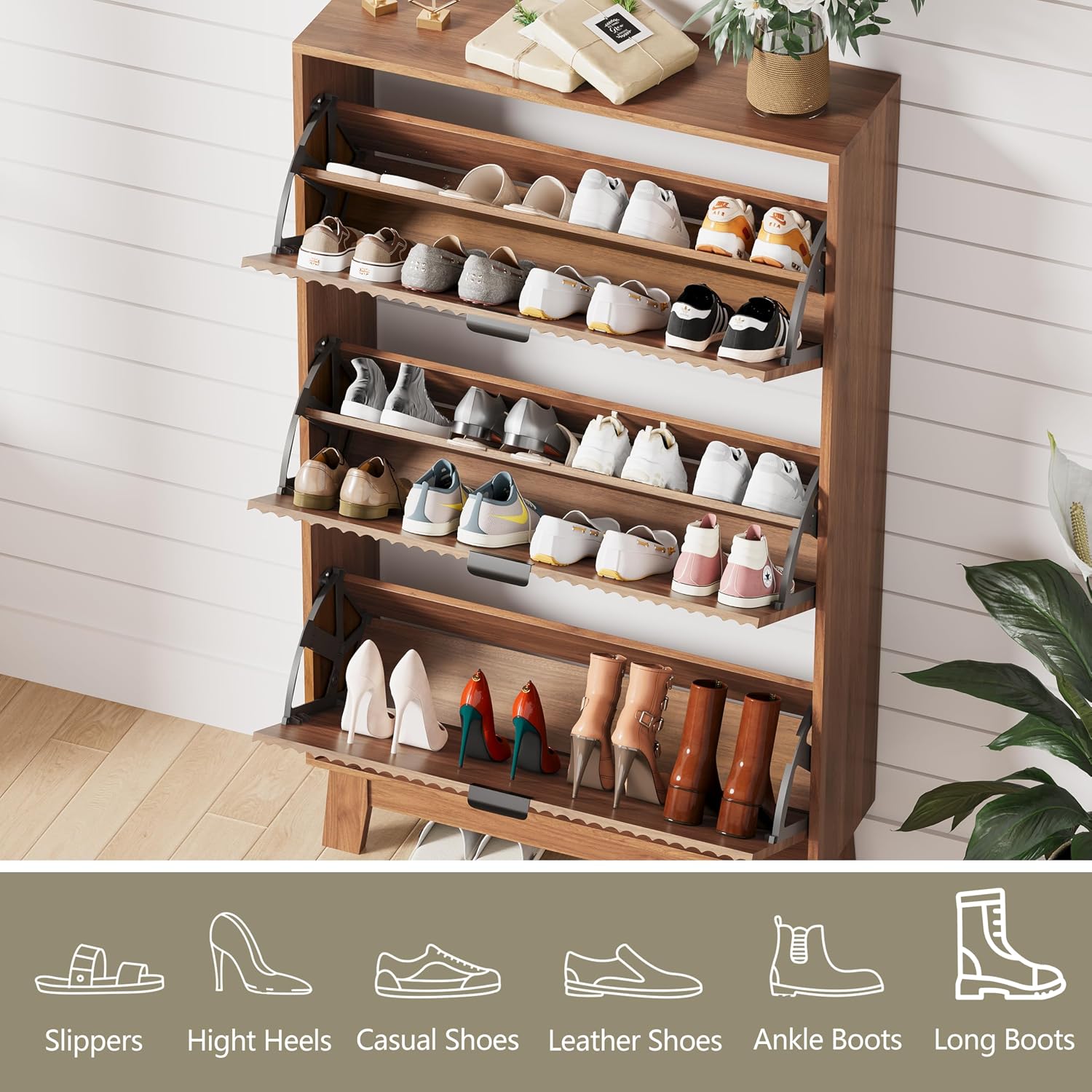 Mobile Porta Scarpe da Ingress - Shoe Rack Cabinet Narrow Entryway recensione e prezzo