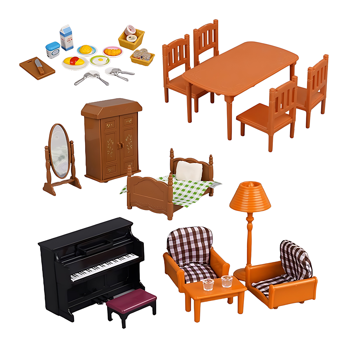 Mobili in Miniatura 1:12 Set C - Bedroom Furniture recensione e prezzo